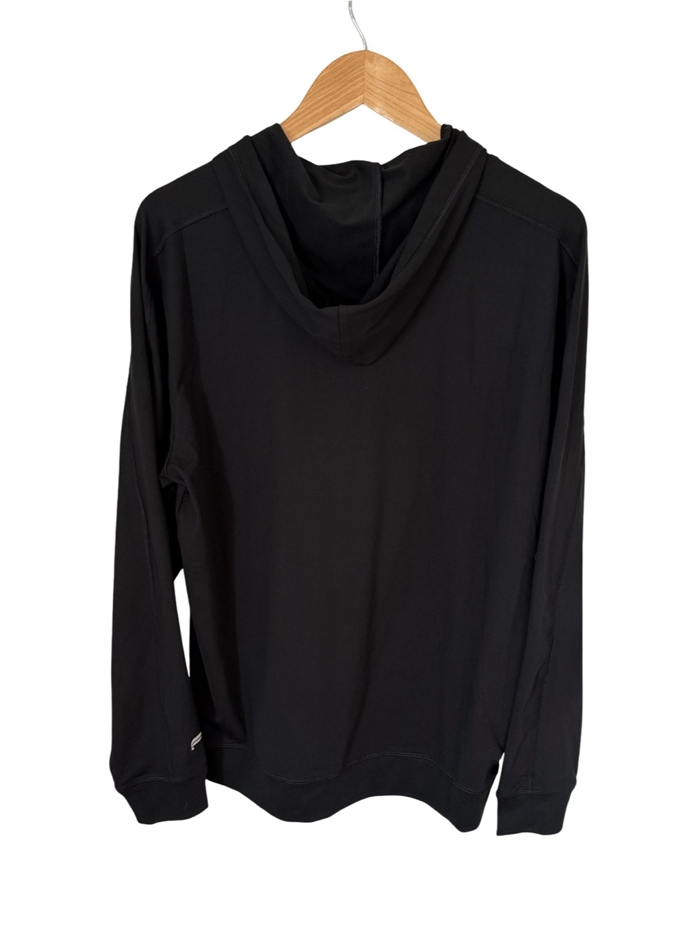 Fabletics Men's Black Cloud Jersey Hoodie NWT Size L - Picture 5 of 6
